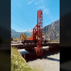 Camion nacelle sous pont 15m