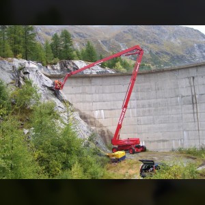 Nacelle automotrice articulée 40m