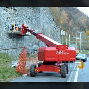 Gelenkteleskopbühnen 14m Korb 5.5m