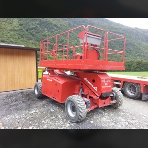 Telescopic boom lift 11m