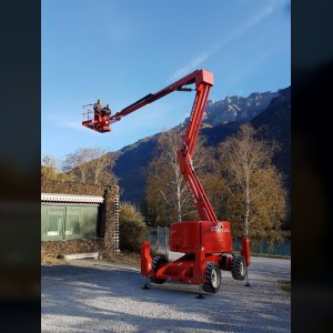 Gelenkteleskopbühnen 16m mit stützen