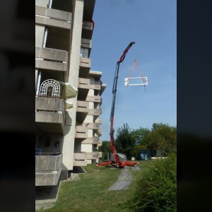 Grue super compacte 23m