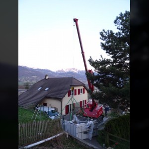 Grue automotrice sur chenilles 20m