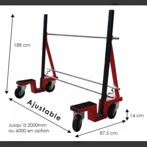 Glastransportwagen 800kg